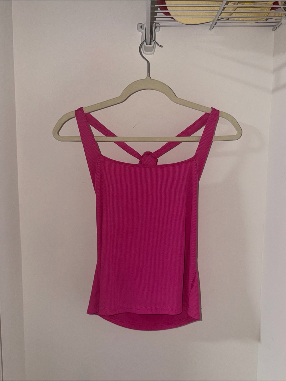 Women’s Pink Strappy Tank Top